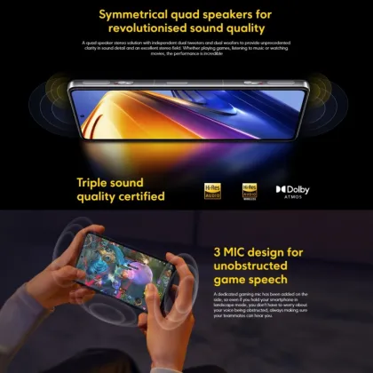 Fast Shipping Xiaomi POCO F4 GT 5G - 64MP Camera, 8/128GB & 12GB/256GB Global Version