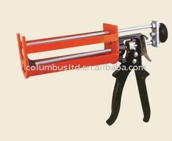 7" Double Push Rods Caulking gun