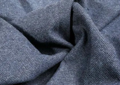 Woven woolen tweed fabric for overcoat