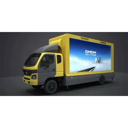 Waterproof P3 LED Mobile Screens for Vehicle Truck Van Advertising