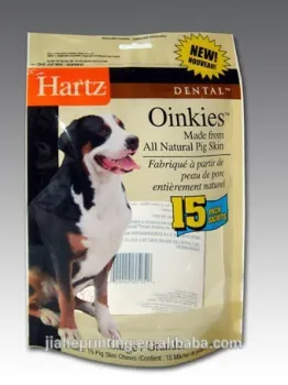 custom film lamination material packaging for dog pet fast food