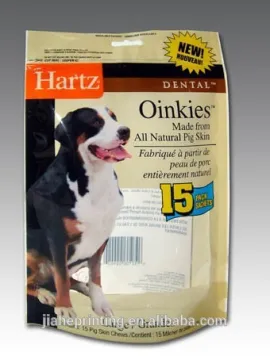 custom film lamination material packaging for dog pet fast food