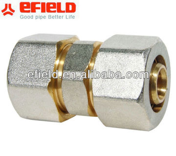Equal union--brass fitting for pex al pex pipe