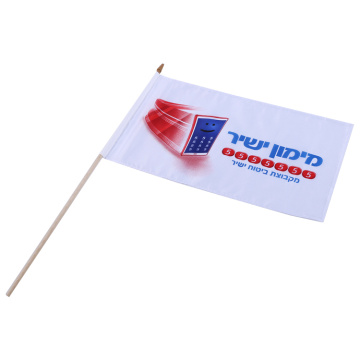 High quality digital printing Custom design hand flag