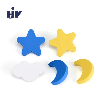 Fancy Children`s Drawer Door Knobs Handle Lovely colorful Kids Dresser Furniture Decorative Knobs Handle for kids bedroom