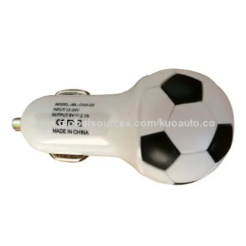 In-car chargers, 5V, 2.1A, ball shape