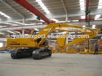 China famous brand Lishide excavator for sale medium size earth moving excavator