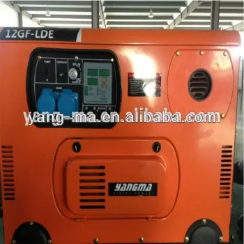 model 10GF-LDE, V-TWINs electric 10kw silent diesel generator set 10kva silent generator single phase ultra silent diesel genera