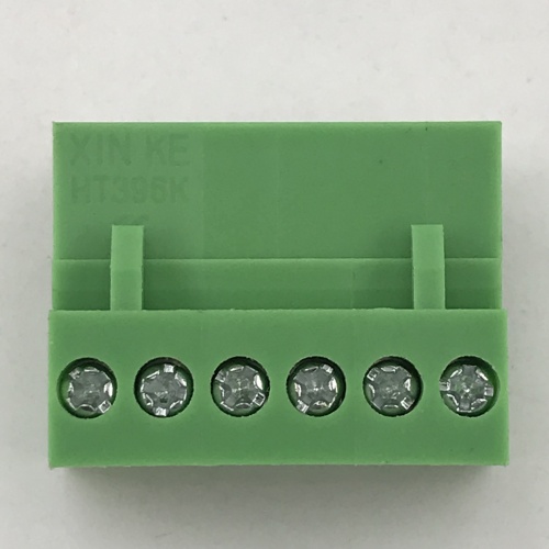 Bloques de terminales conectables PCB con paso de 3.96MM