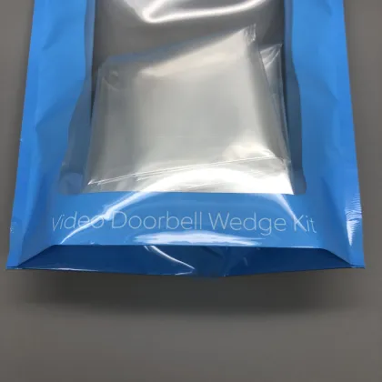 Show Window Zipper Ring Necklace Earring Package Bag Jewelry Package Bag