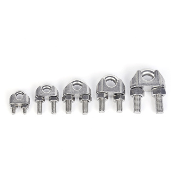 Shaft Collars Stainless steel 304 316 wire rope clamp Manufactory