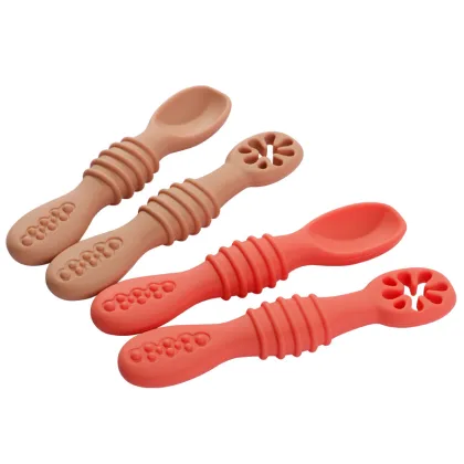 Food Grade Baby Silicone Spoon for Complementary Feeding