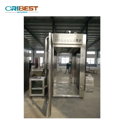 Multifunctional Commercial Sausage Smoker and Chicken Smoking Machine