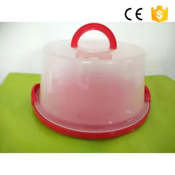 Custom Wholesale Clear Plastic Round Cake Box