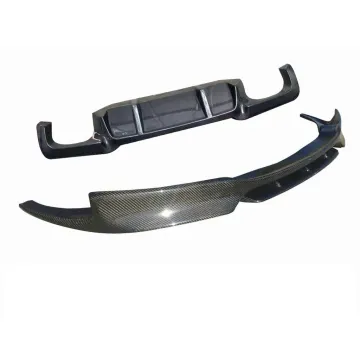 High Quality Carbon Fiber V Car Exterior Decoration Front Lip for BMW F10 M5 Splitter