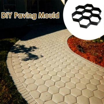 1pc Reusable Garden Path Maker Mold DIY Paving Cement Masonry Concrete Mold Paving Molds Garden Supplies