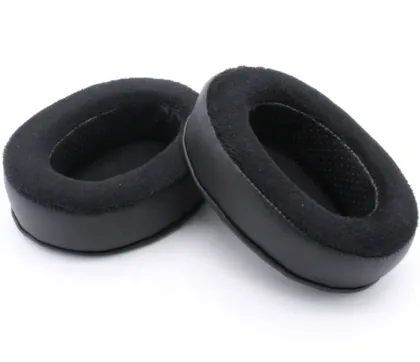 Brainwavz High-Quality Replacement Velour Ear Pads for ATH-M50X, SHURE, AKG, HifiMan, and Other Hi-Fi Headphones