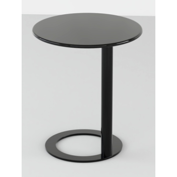 Modern Minimalist Glossy - Finish Round Side Table