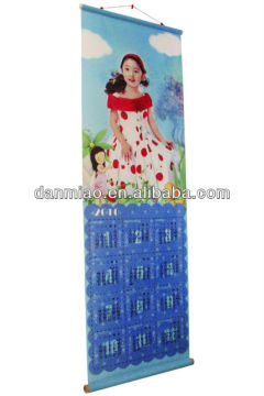 Portrait wall hanging up paper poster