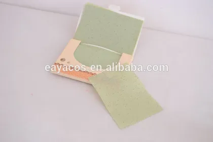 Facial blotting film with green tea fragrance