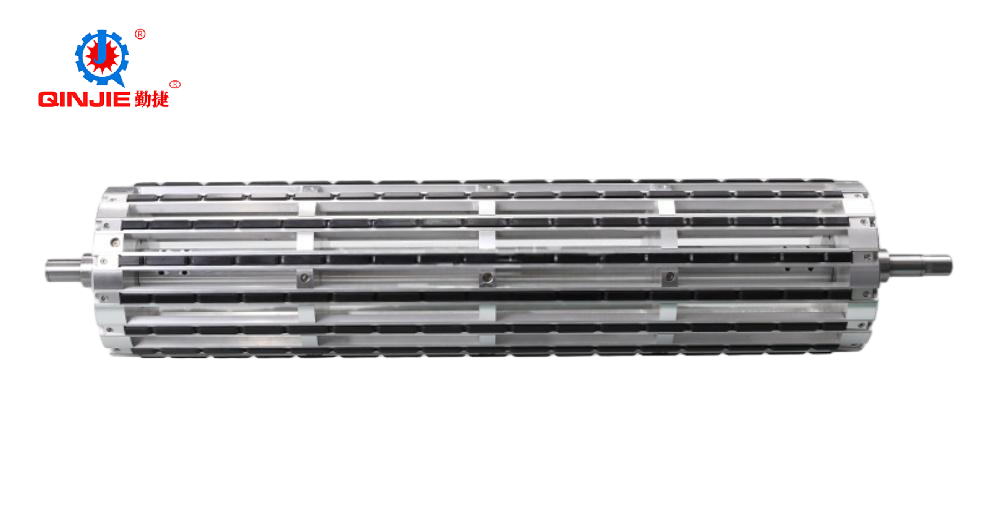 Eixo pneumático modular de haste passante de 12 polegadas