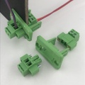 28-16AWG plug-in through wall or panel terminal block