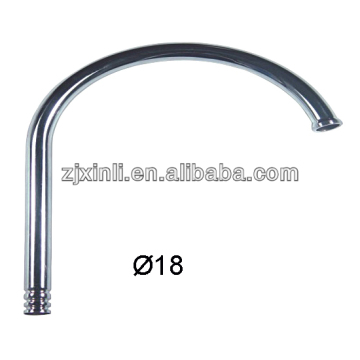 18MM Diameter Kitchen Sink Mixer Pipe, Brass / S.S Material Mixer Spout, P Shape