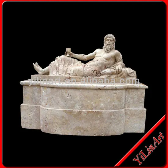 Hjgh Quality Stone Roman Statue Carving Person Sculpture For garden YL-R156