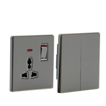 YUNDUO Wholesale: Multi-Color Customizable UK Wall Sockets and Switches for Home