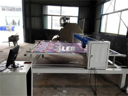 Computerized Single Needle Continuous Top Mattress Quilting & Cutting Machine for Affordable Mattress Production