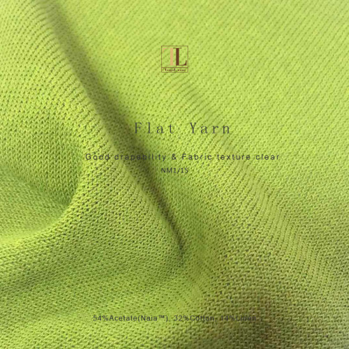 Consinee acetate (Naia ™) linen dicampur linen untuk mengait