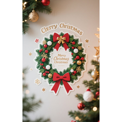 Christmas tree stickers for wall