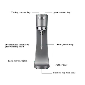 Automatic 1000ML Milkshake Machine for Milk Tea Shops