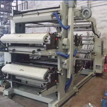 YT-41000 4 Color Flexographic Printer Machine for Plastic Bags