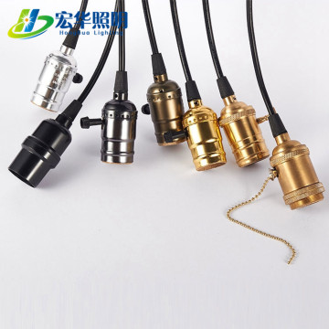 High-Quality E26/E27 Aluminum Plastic Electrical Lamp Holder Socket