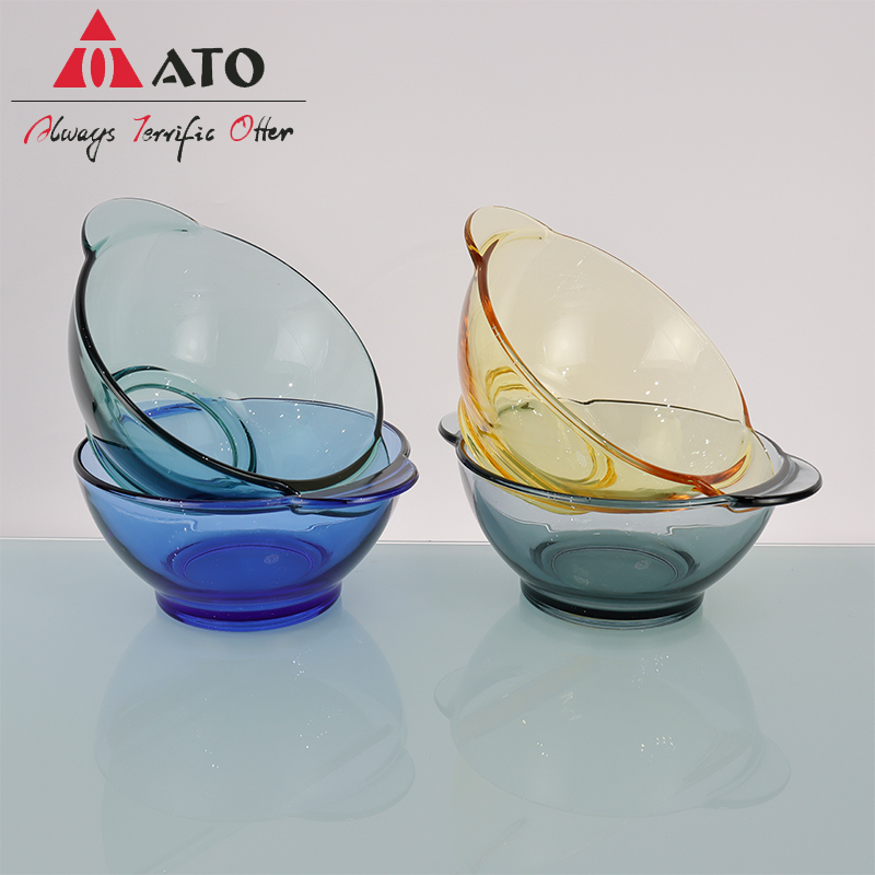 4 PCS Glass Bowl مجموعة وعاء زجاجي مخصص