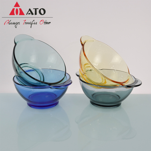 4 PCS Glass Bowl Customized glass bowl set