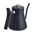 Drip Kaffe Kettle Svart med termometer 1.2L