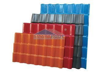 Wind Proof Ceramic / Plastic Roof Sheets building material