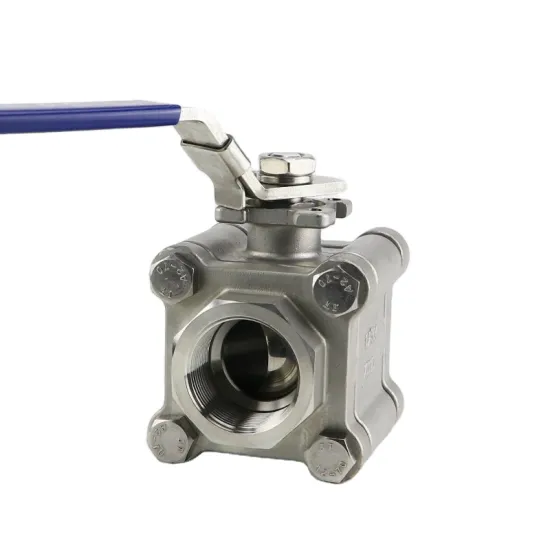 2000psi Thread End 3PC RPTFE Seal 316 Solid ball Ball Valve