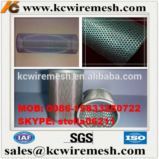 Cheap !!!! KangChen hot sale stainless steel perforated pipe for exhaust system