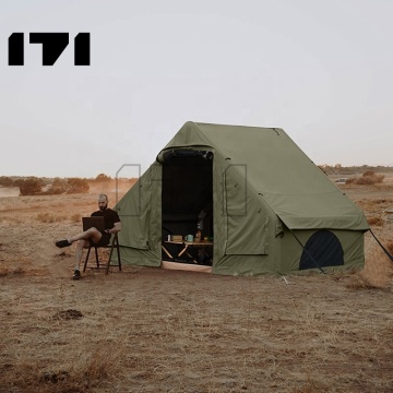 Tenda a cupola di botte d'albergo gonfiabile trasparente