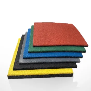 Custom Cheap Sport Basketball Floor Mats Anti-Slip Silicone Rubber Gym Mat