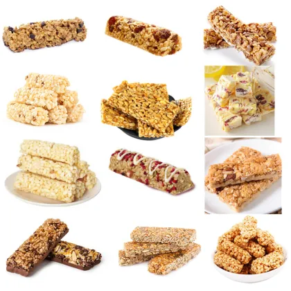 Mango Chocolate Candy Muesli Energy Cereal Bar Production Line