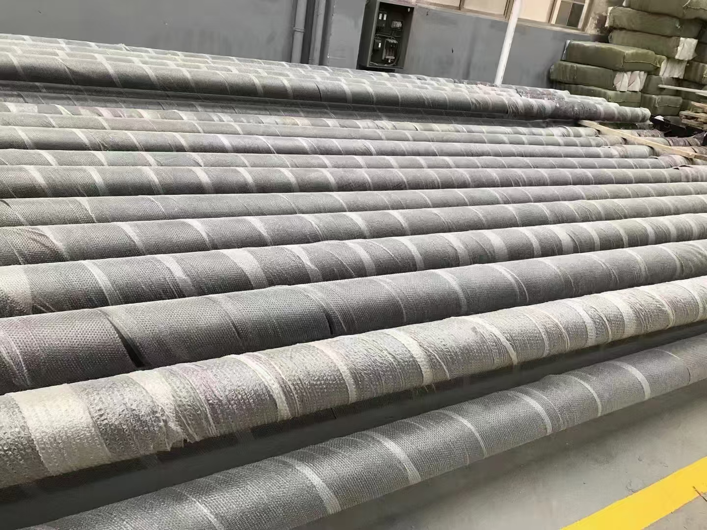 galvanized lamp posts