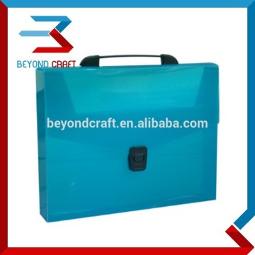 all kinds of poly plastic PP document case with handle file box