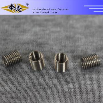 Customize any size ss304 wire tangless threaded insert