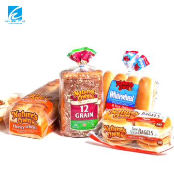 Bolsas de embalaje de pan de plástico impreso personalizado