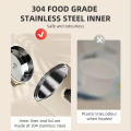Stainless steel ceramic stew pot