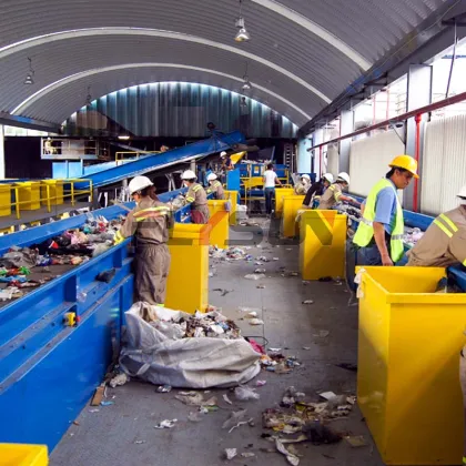 Automatic Flysun Urban Solid Waste Treatment and Intelligent Garbage Sorting Equipment